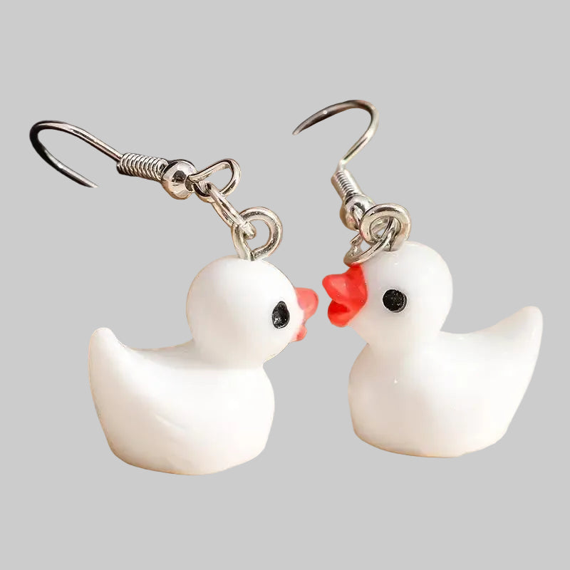 Rubber Ducky Cute Drop Earrings