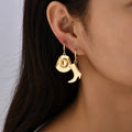 Western Cowgirl Hoop Earrings