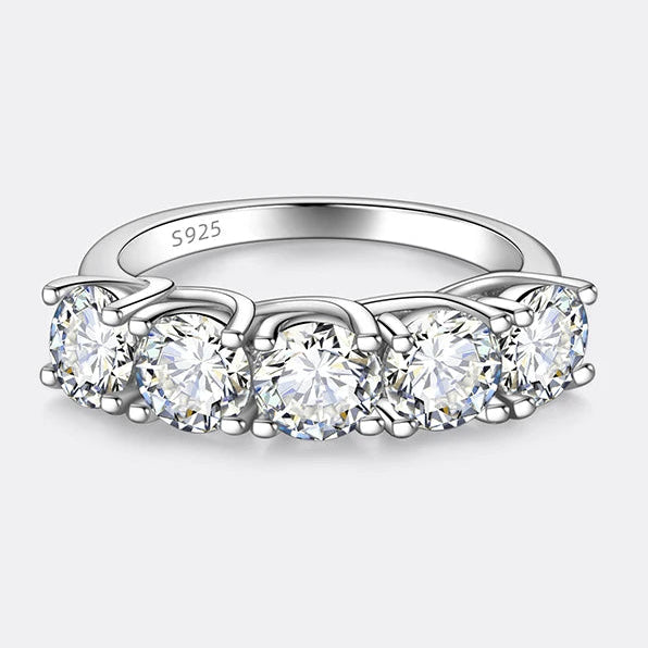 Delilah 2.5/5CT Moissanite Ring