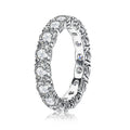 Eternity Band 4mm Moissanite Ring