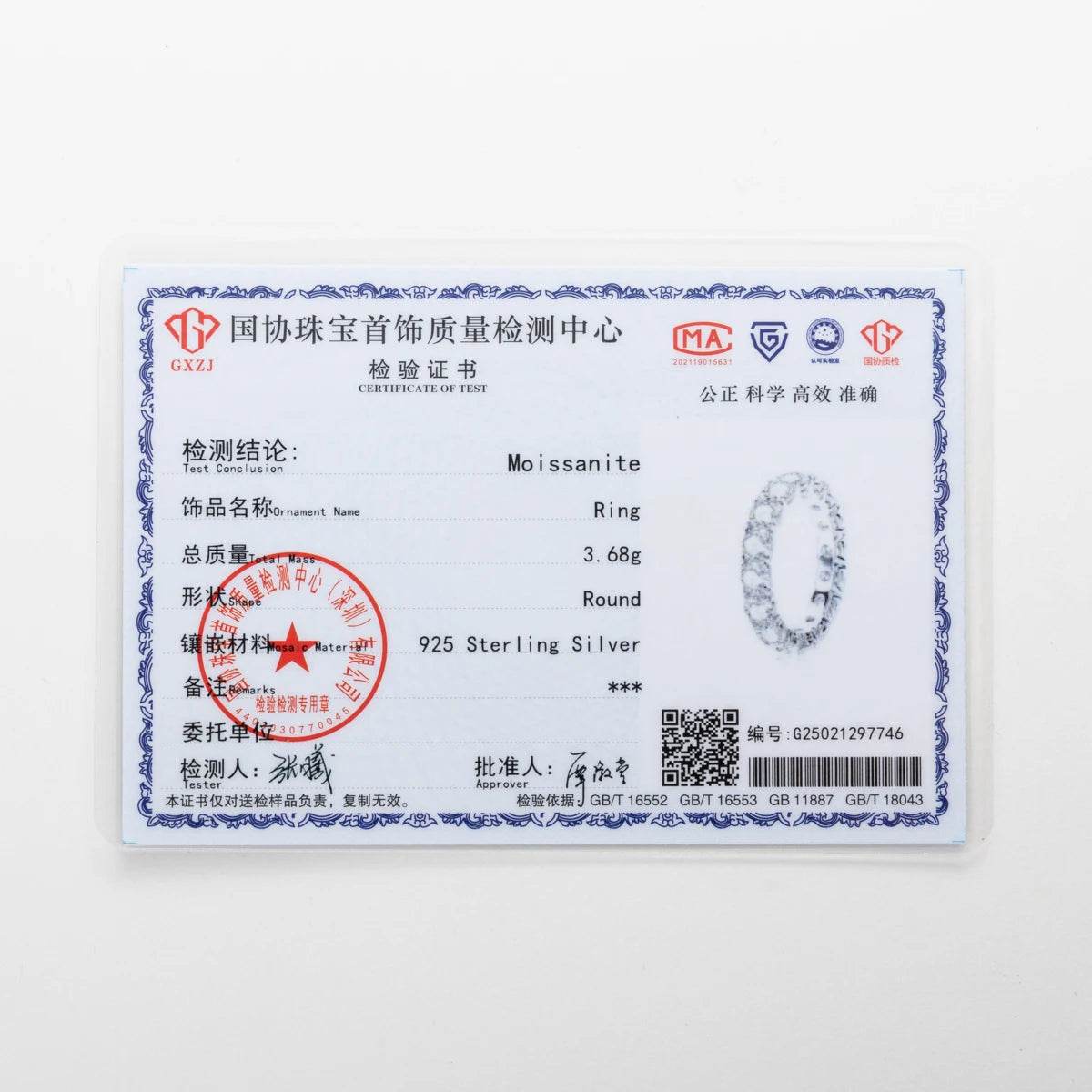 Eternity Band 4mm Moissanite Ring