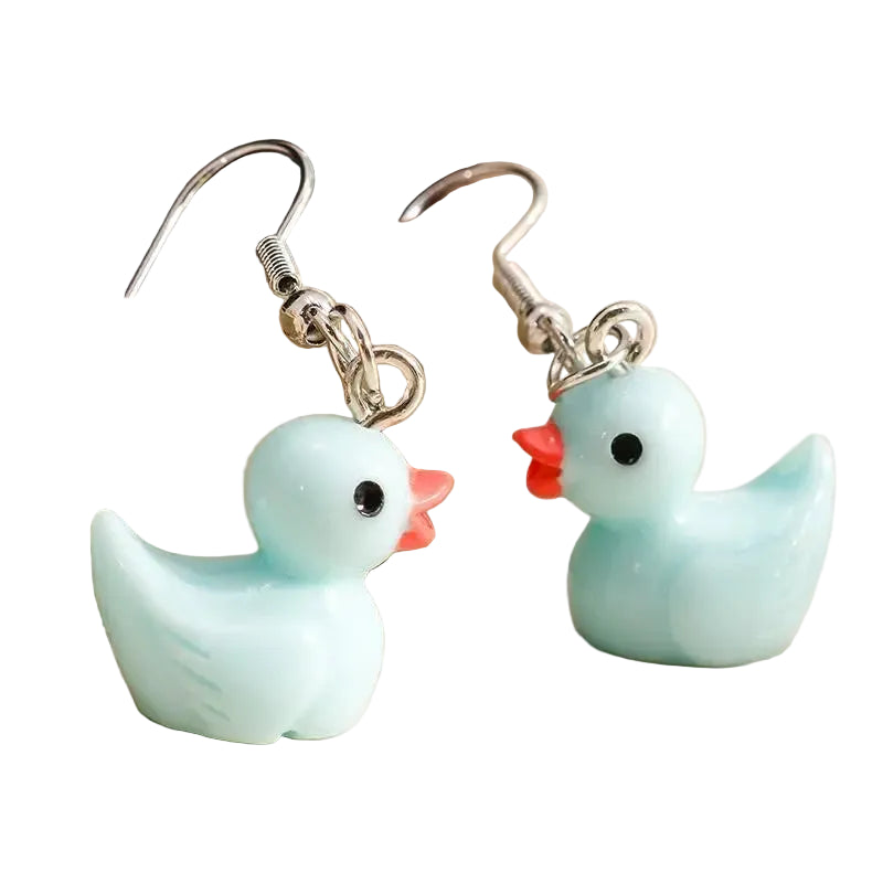 Rubber Ducky Cute Drop Earrings