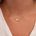 Romantic Name Initial Heart Necklace