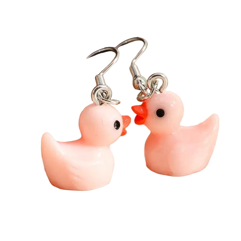 Rubber Ducky Cute Drop Earrings