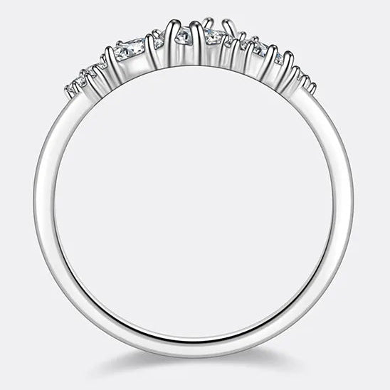 Queen 0.58CT Marquise Cut Moissanite Ring