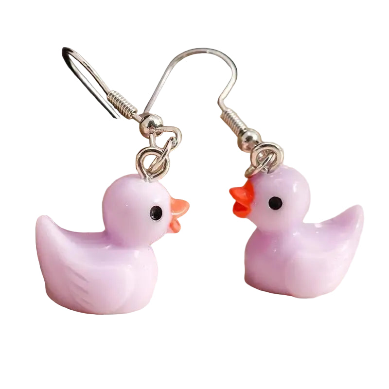 Rubber Ducky Cute Drop Earrings