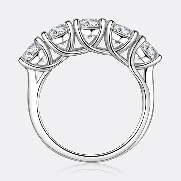 Delilah 2.5/5CT Moissanite Ring